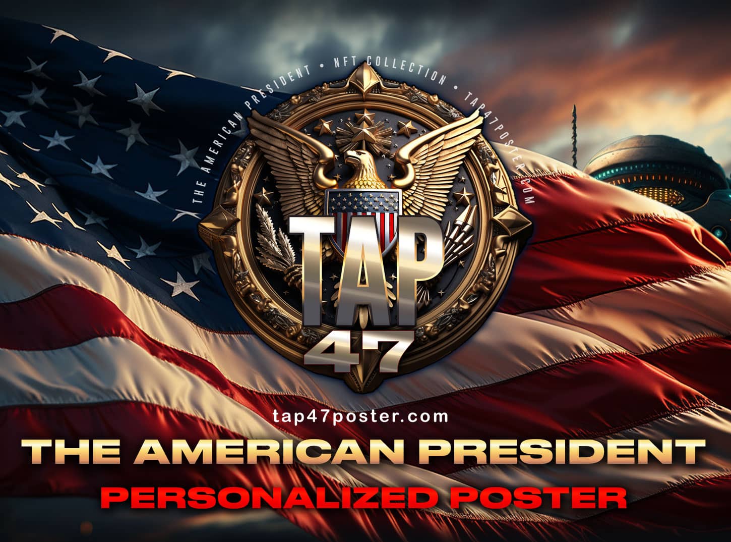 The American President TAP47 Personalized Poster